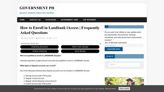 How to Enroll in Landbank iAccess | Frequently Asked Questions
