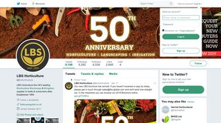LBS Horticulture (@lbshorticulture) | Twitter