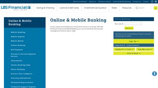 Online & Mobile Banking - LBS Financial Credit Union