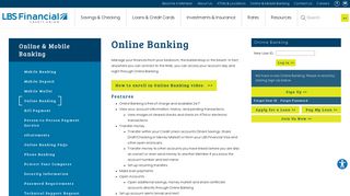 Online Banking - lbsfcu