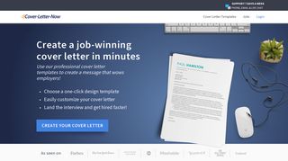 Cover Letter Now: Cover Letter Builder | Cover Letter Templates