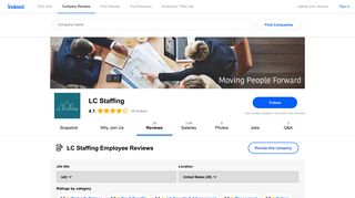 Working at LC Staffing: Employee Reviews | Indeed.com