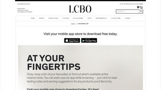 LCBO Mobile App - LCBO.com