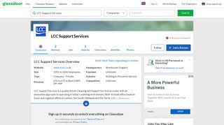 Working at LCC Support Services | Glassdoor.co.uk