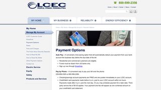 Payment Options « LCEC – Lee County Electric Cooperative