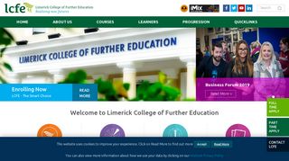 Limerick College of Further Education - HOME
