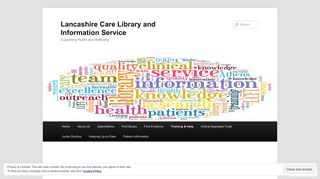 Training & Help | Lancashire Care Library and Information Service