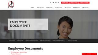 Employee Documents - LGC Associates, LLC