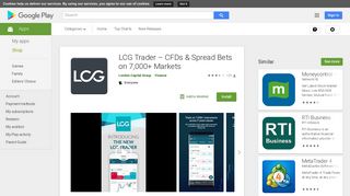 LCG Trader – CFDs & Spread Bets on 7,000+ Markets - Apps on ...