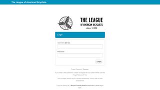 League of American Bicyclists Member Portal