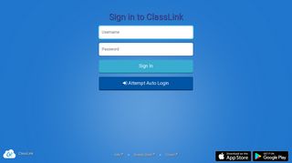 Sign in to ClassLink - Launchpad Classlink