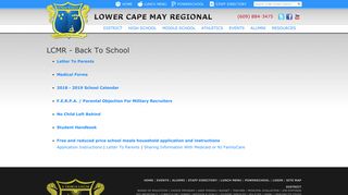 LCMR School District - LCMR Back To School