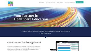 LCMS+ - Your Partner in Healthcare Education Software