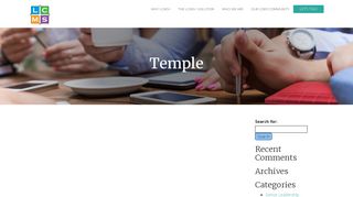 Temple - LCMS+