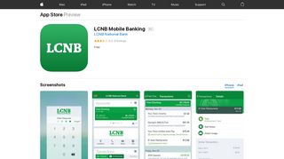 LCNB Mobile Banking on the App Store - iTunes - Apple