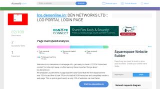 Access lco.denonline.in. DEN NETWORKS LTD :: LCO PORTAL ...