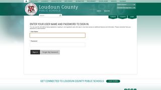Sign In - Loudoun County Public Schools