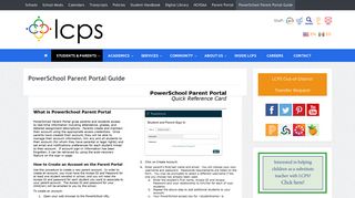 PowerSchool Parent Portal Guide | Lenoir County Public Schools
