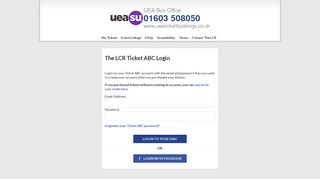 The LCR Ticket ABC Login