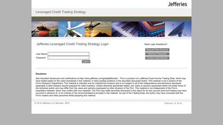 Jefferies Leveraged Credit Trading Strategy - Login