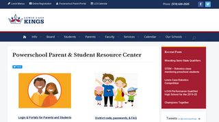 Powerschool Parent & Student Resource Center – Lewis Cass Schools