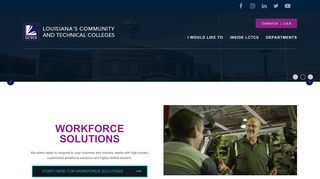 LCTCS: Welcome to Louisiana's Community and Technical Colleges