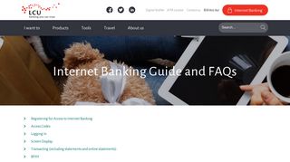 Internet Banking Guide and FAQs - LCU