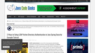 2 Ways to Setup LDAP Active Directory Authentication in Java ...