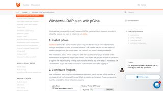 Windows LDAP auth with pGina - Foxpass