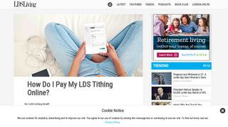 How Do I Pay My LDS Tithing Online? | LDS Living