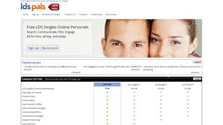 LDS Singles Online Personals - LDS Dating for LDS ... - LDS Pals
