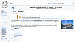 Ward (LDS Church) - Wikipedia