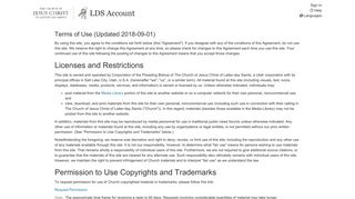 Rights and Use - LDS Account sign-in page - LDS.org