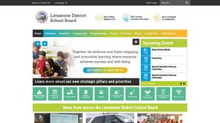 Limestone District School Board: Home