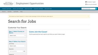 LDS | Job Search
