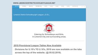 www.limerickdistrictschoolboyleague.netLimerick District Schoolboy ...