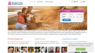 TrueLDS, LDS dating for LDS singles. Voted No.1 LDS dating site in ...