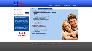 LDS Singles Network : Free email & chat : Online dating for LDS singles