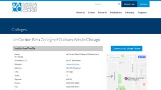 Le Cordon Bleu College of Culinary Arts In Chicago - AACC