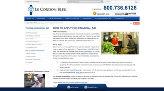 Le Cordon Bleu Culinary Schools – Frequently Asked Questions