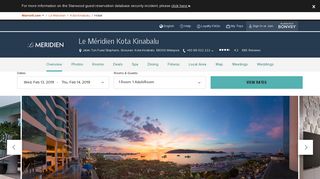 Le Méridien Kota Kinabalu - Kota Kinabalu | SPG - Marriott Rewards