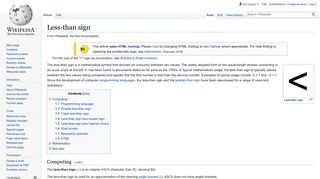 Less-than sign - Wikipedia