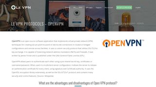 OpenVPN | Le VPN Protocols | Le VPN