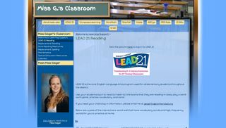 LEAD 21 Reading - Miss G.'s Classroom - Google Sites