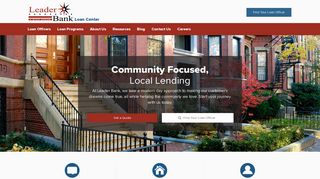 Leader Bank Loan Center | Community Focused, Local Lending