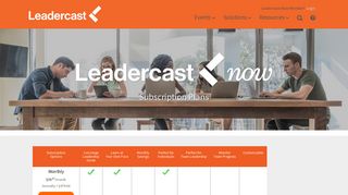 Join now! - Leadercast NOW