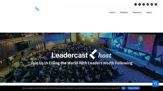 Leadercast Host | Leadercast NOW