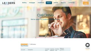 Checking | Leaders Credit Union