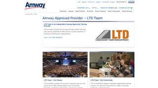 Amway Approved Provider – LTD Team