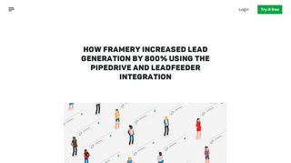 How Framery Increased Lead Generation by 800% Using the ...